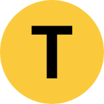 center letter T